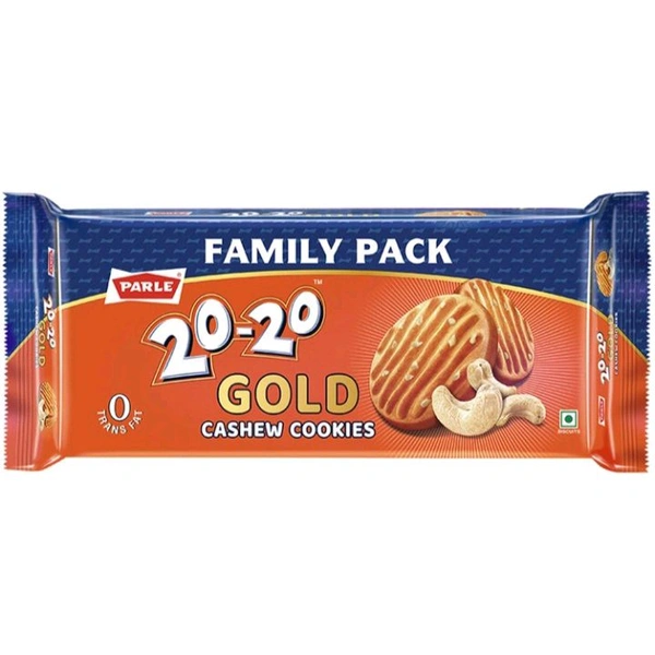 Parle g Parle 20-20 Gold Cashew Cookies 604.8g