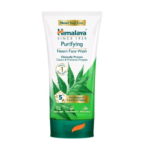 Himalaya Purifying Neem Face Wash 150ml each