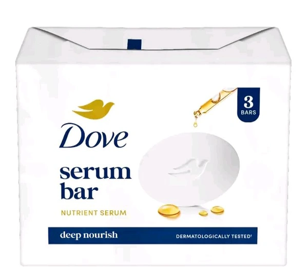 Dove Pack Of 3 Cream Beauty Bathing Shop - 75 g 