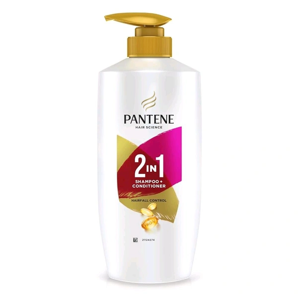 Pantene Hair Science 2in 1 Shampoo+ Conditioner -650ml - 650ml, Wild Watermelon
