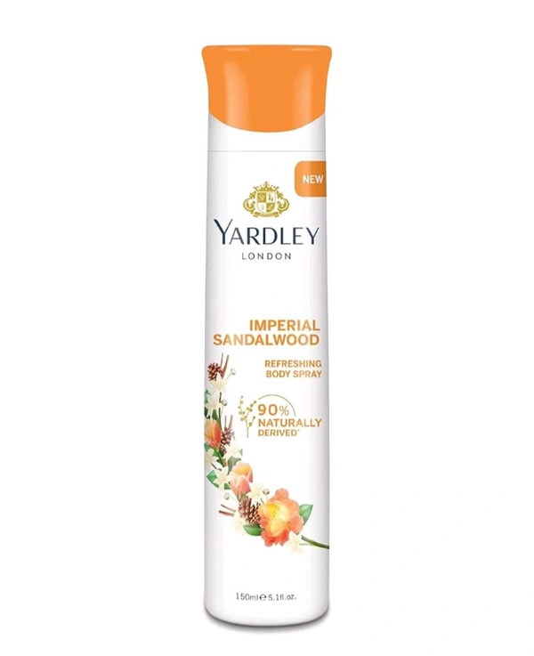 YARDLEY LONDON Sandalwood Body Sprays - 150 ml 