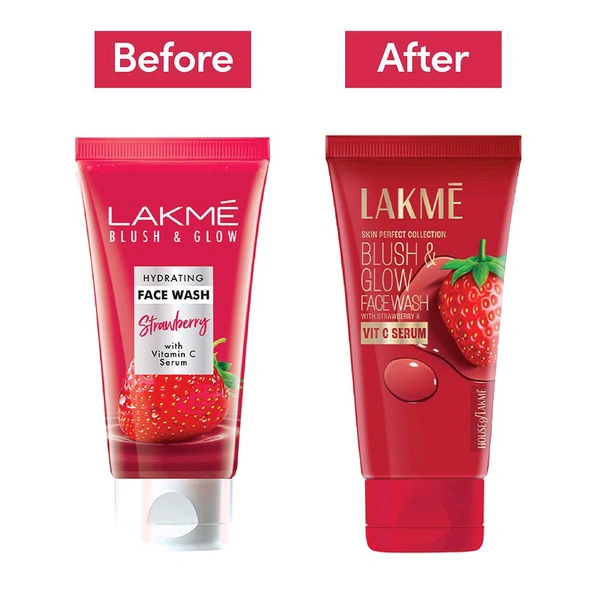 Lakme Blush & Glow Strawberry 🍓 Gel -150gm