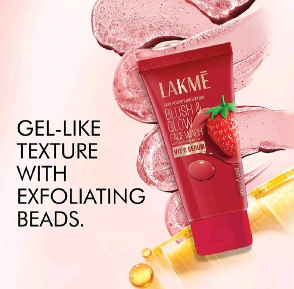 Lakme Blush & Glow Strawberry 🍓 Gel -150gm