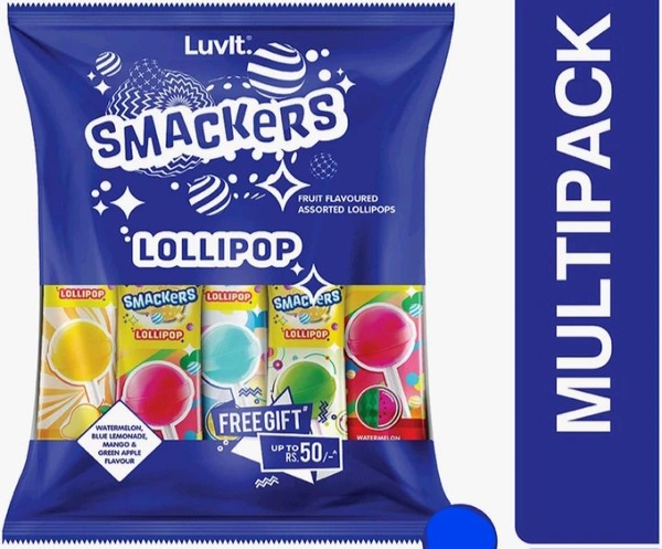 Luvlt Lollipop Mix Fruit -480g 