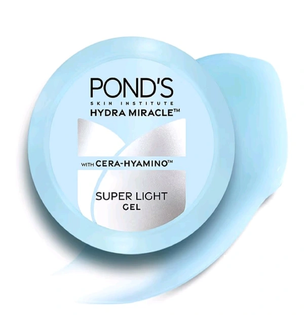 Ponds Pond's Super Light Gel Oil Free Face Moisturizer 200 g | With Cera-Hyamino for Ultimate Soft Smooth