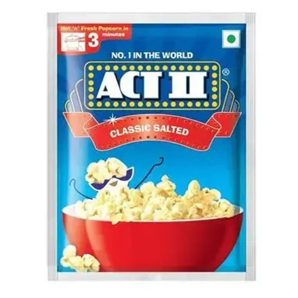 Act II Classic Salted Popcorn 38g