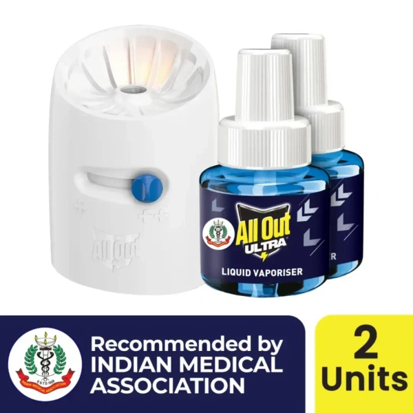 All Out Ultra Mosquito Vaporiser (1u 2 Refill )