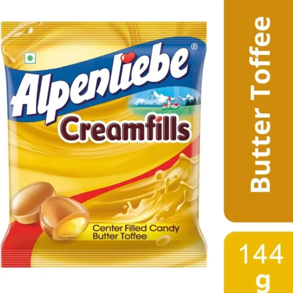 Alpenliebe Cremfills Butter Toffee (144g)