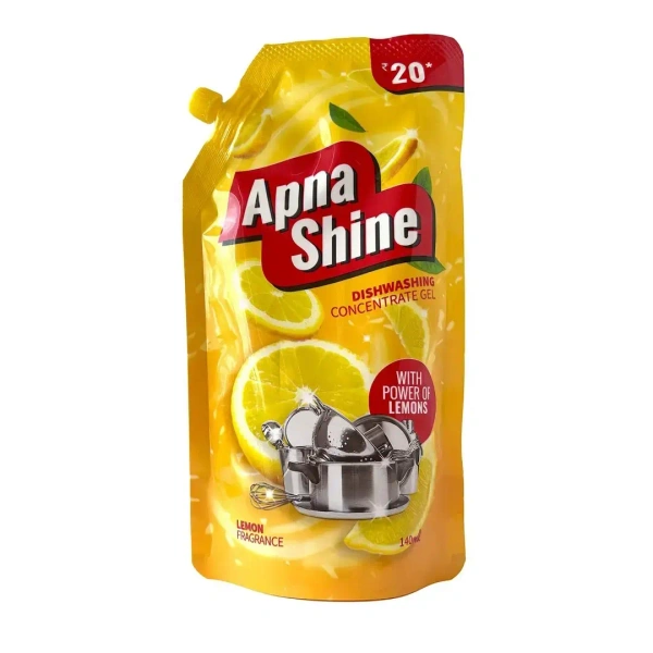 Apna Shine Dishwashing Gel 140ml