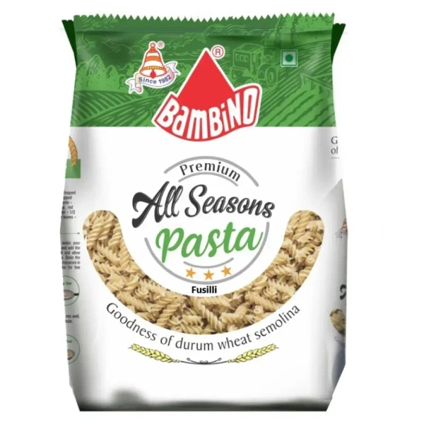 Bambina Premium All Seasons Fusilli Durum Wheat Pasta 400g