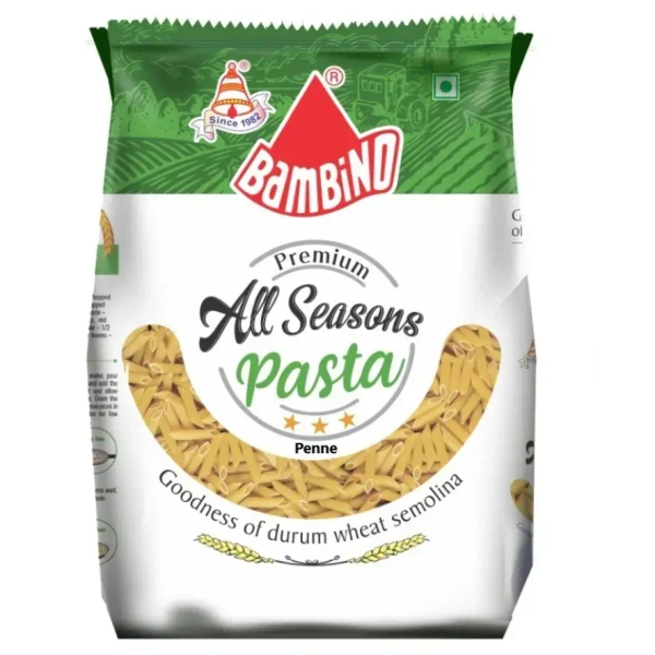 Bambino Premium All Seasons Penne Durum Wheat Pasta 400g