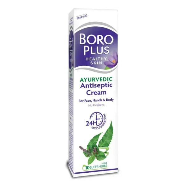 Boroplus Ayurvedic Antiseptic Cream 10 Super Herbs (80ml)