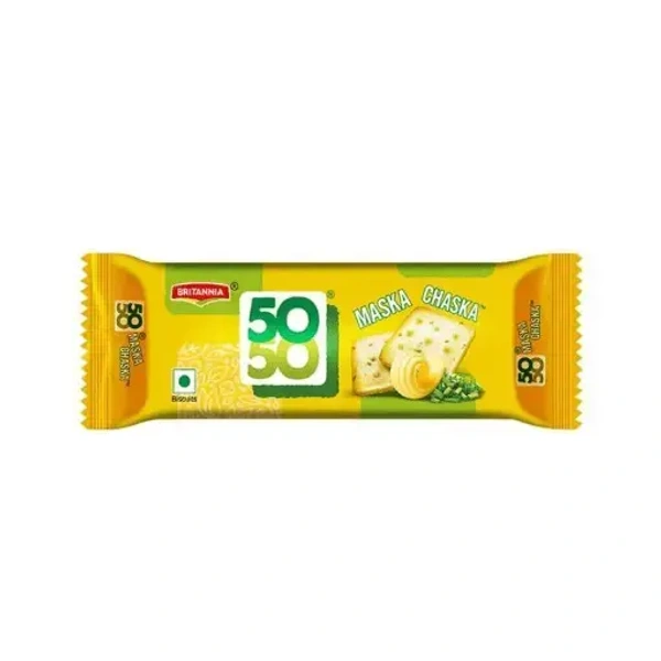 BRITANNIA Britannia 50/50 Masala Chaska Biscuits- 40.5g
