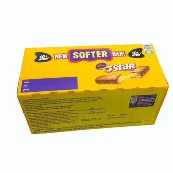 Nestle Cadbury 5 Star Chocolate Mrp.10. 22g × 40U