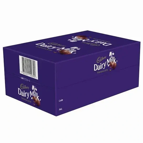 CADBURY Cadbury Dairy Milk Box Mrp.20 ( 23g × 40U)