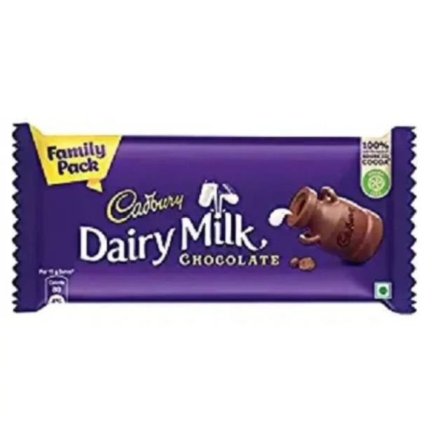 CADBURY Cadbury Dairy Milk Family Pack 123g