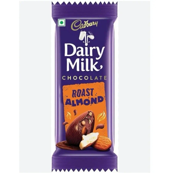 CADBURY Cadbury Dairy Milk Roast Almond Chocolate Bars  80g