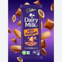CADBURY Cadbury Dairy Milk Roast Almond Chocolate Bars  80g
