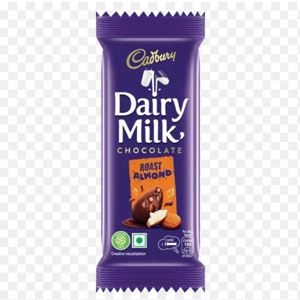 CADBURY Cadbury Dairy Milk Roast Almond Chocolate Bars  80g