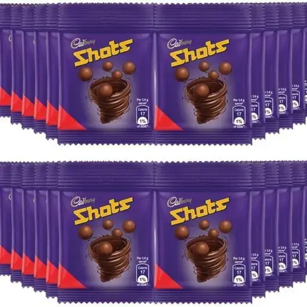 CADBURY Cadbury Dairy Milk Shots Chocolate Truffles ( 12U × 9g )