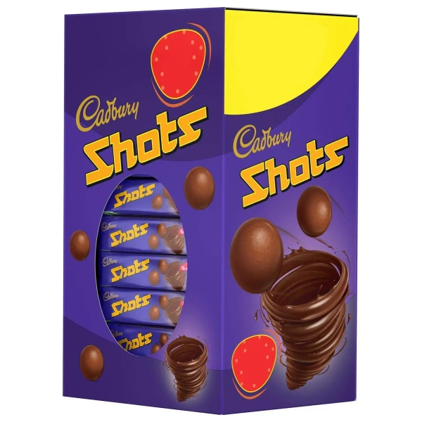 CADBURY Cadbury Shots Chocolate Balls Carton Pack (58 × 3.6g)' 208.8 g