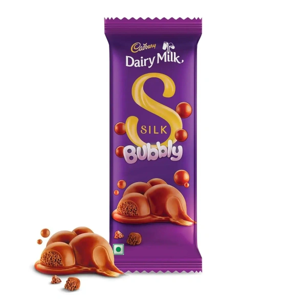 Cadbury Silk Bubbly Chocolate🍫-50g