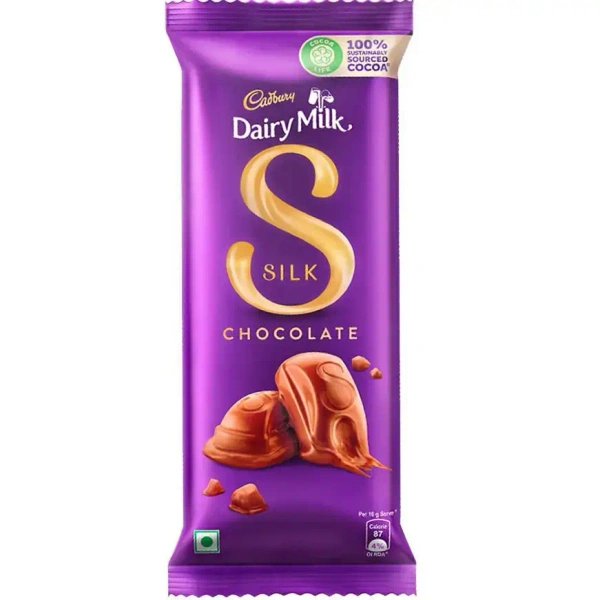 Cadbury Silk Plain Chocolate Bars (150g)