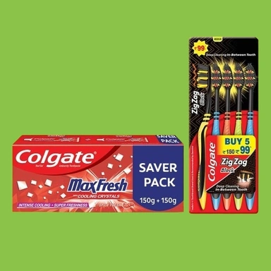 PASTE & TOOTHBRUSH