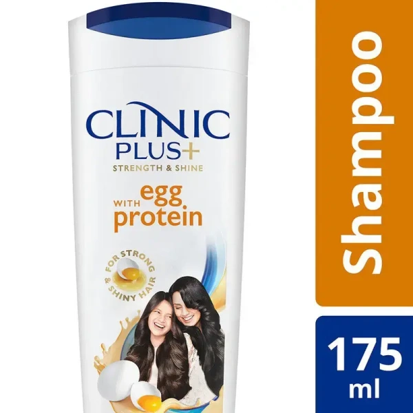 Clinic Plus Strength & Shine Shampoo With Egg- 175ml