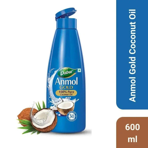 DABUR Dabur Anmol Gold Pure Coconut Oil (600ml)