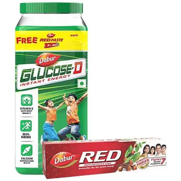 Dabur By Glucose -D Drink (175g Dabur Red Toothpaste Free ) 1kg