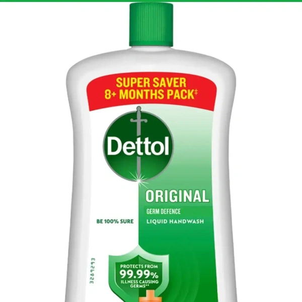 Dettol Original With Germ Protection Hand Wash Bottle (875 Ml)