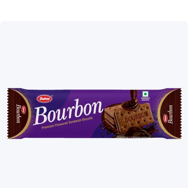 Dukes Bourbon Sandwich Biscuit 100g