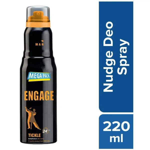Engage Deo TICKLE spicy Fragrance Deodorant Spray Men (220ml)