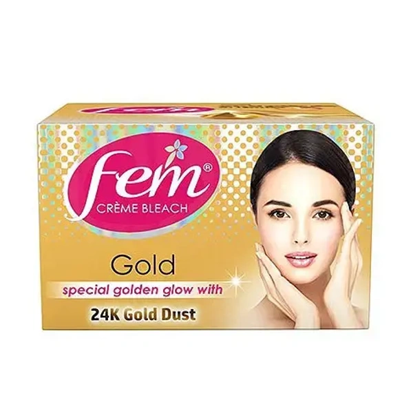 Fem Gold Creme Bleach 40g