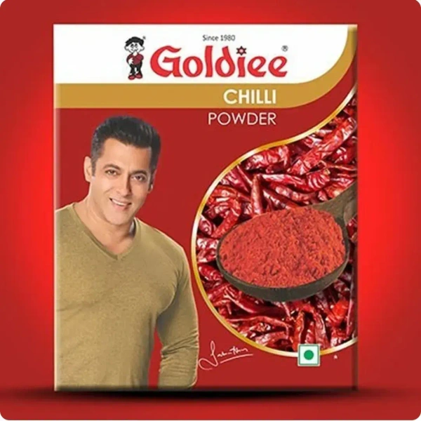 Goldiee Red Chilli Powder Box 100g