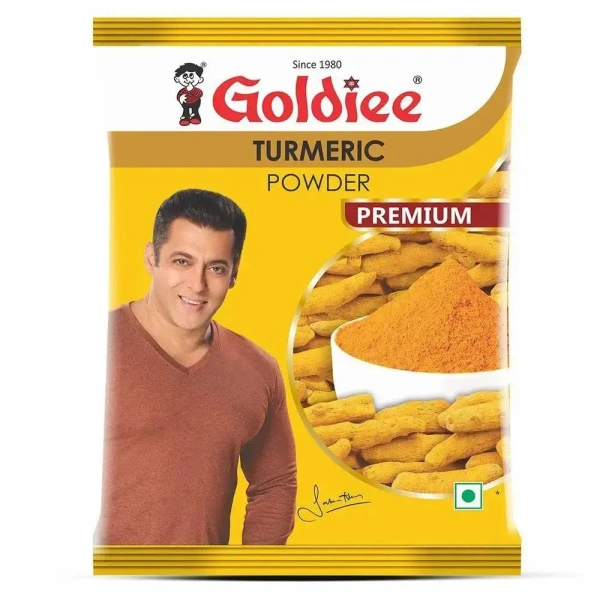 Goldiee Turmeric Powder ( Haldi) 500g Only 2U Per Customer