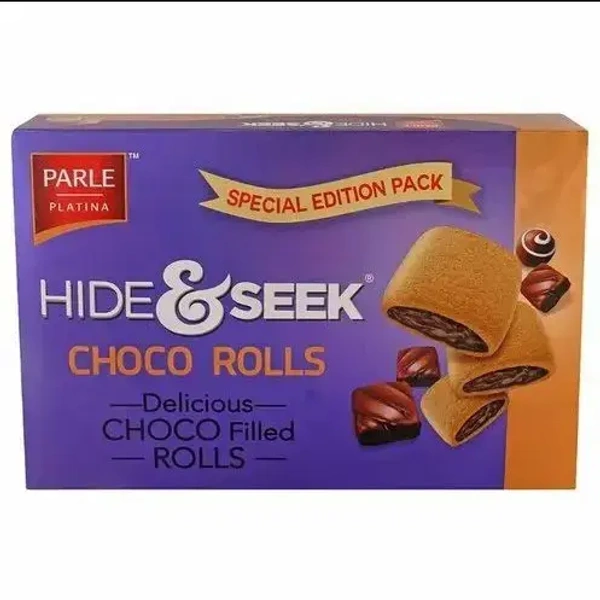 Parle g Hide & Seek Choco Rolls Biscuit 250g
