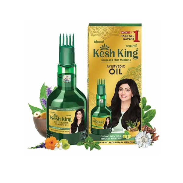 Kesh King Ayurvedic Anti Hairfall Hair Oil -50ml
