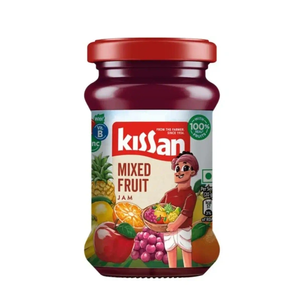 Kissan Mixed Fruit Jam (Mix Phal Ka Jam -200g)