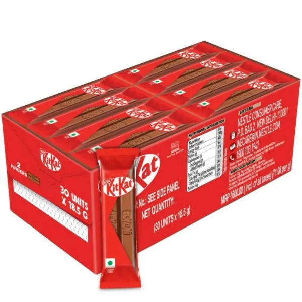 Kitkat 2 Finger Chocolate 30U ( 15.4g) Mrp20