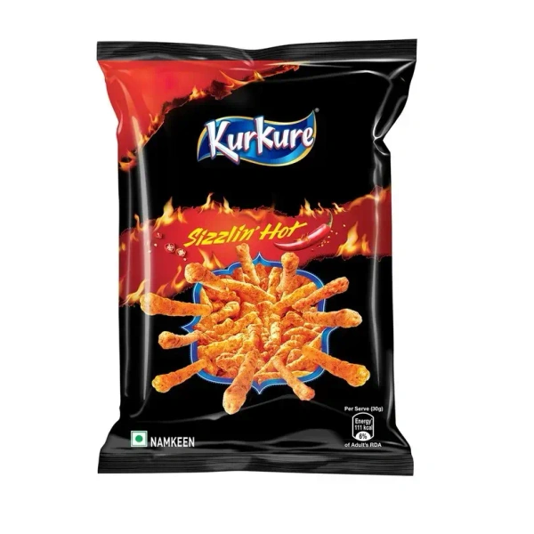 Kurkure Sizzlin Hot Namkeen 70g