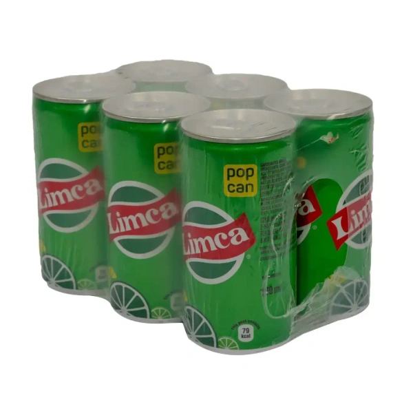Limca Can 180ml (Pack Of 6u)