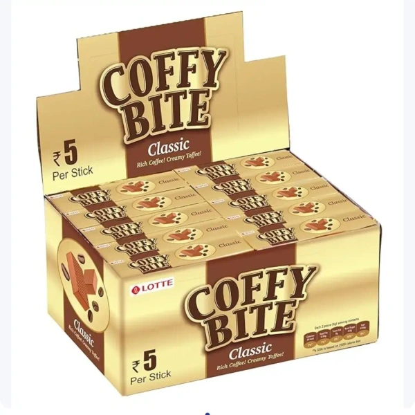 Kopiko Lotte Coffy Bite Stik 40U ×23g