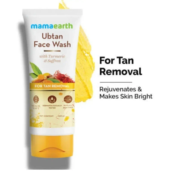 Mamaearth Ubtan Face Wash With Turmeric 50g
