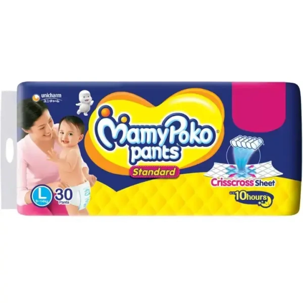 Mamypoko Stadard Diapers Combo -L (30 Pieces )