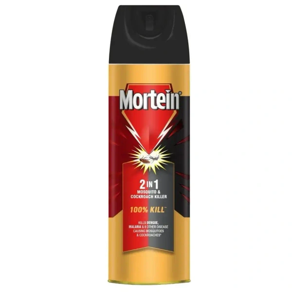 Mortein 200 ml - 2 in 1 Mosquito Killer & Cockroach Killer Spray
