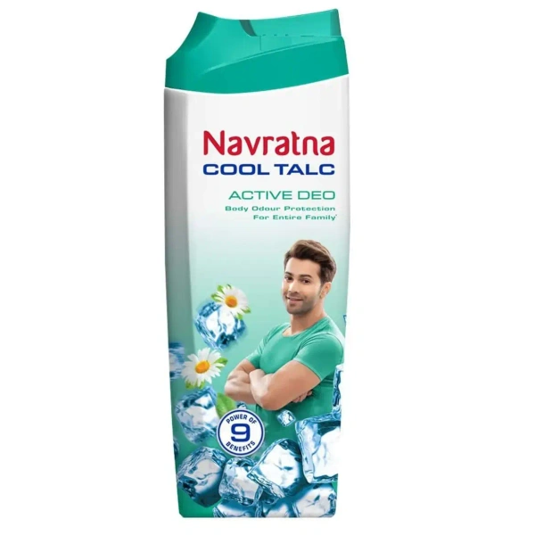 Navratna Cool Active Deo Talc -400g