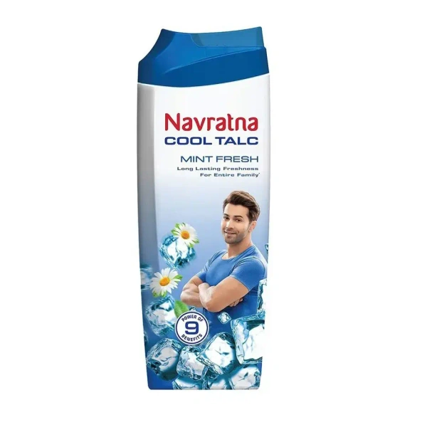 Navratna Mint Fresh Cool Talc -(400g)
