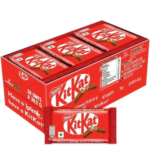 Nestle KitKat 3 Fingers (28U × 28.5g) Box Mrp.25